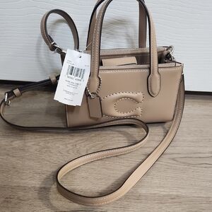 Coach Beige Leather Mini Bag